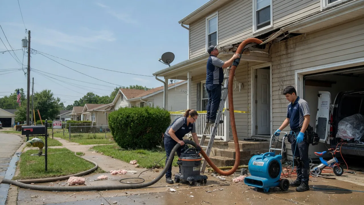 Water Damage Restoration in Fowlerton, IN near me